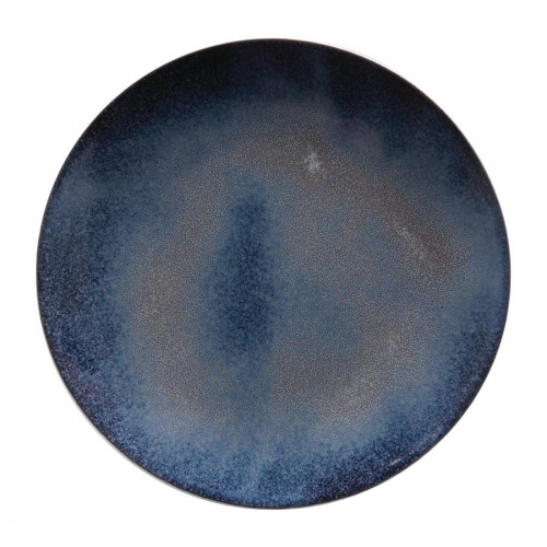 Royal Crown Derby Rebel Dark Blue Coupe Plate - 300mm (Box 6) (Direct)