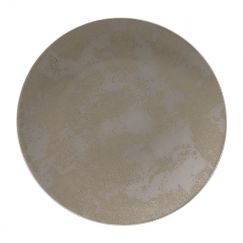 Royal Crown Derby Crushed Velvet Grey Coupe Plate - 209mm (Box 6) (Direct)