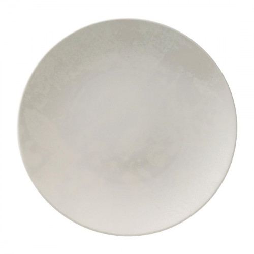 Royal Crown Derby Crushed Velvet Pearl Coupe Plate - 255mm (Box 6) (Direct)