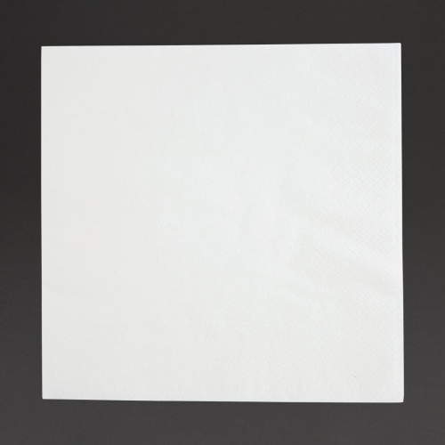 Fiesta 33cm 2 ply 4 Fold White Lunch Napkin (Pack 2000)