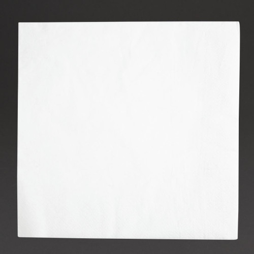 Fiesta 40cm 2 ply 4 Fold White Dinner Napkin (Pack 2000)