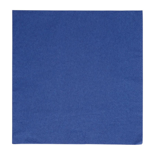 Fiesta 40cm 2 ply 4 Fold Dark Blue Dinner Napkin (Pack 2000)