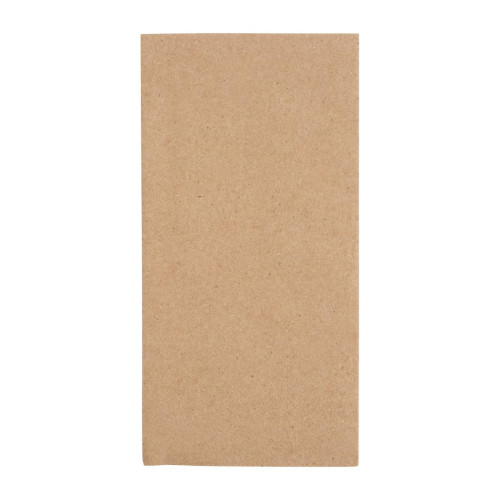 Fiesta 40cm 2 ply 8 Fold Recycled Kraft Dinner Napkin (Pack 2000)