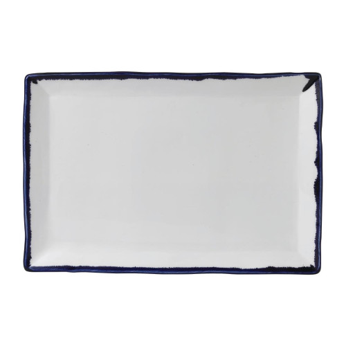 Dudson Harvest Ink Rectangle Tray - 11 1/8x7 3/8" (Box 6) (Direct)