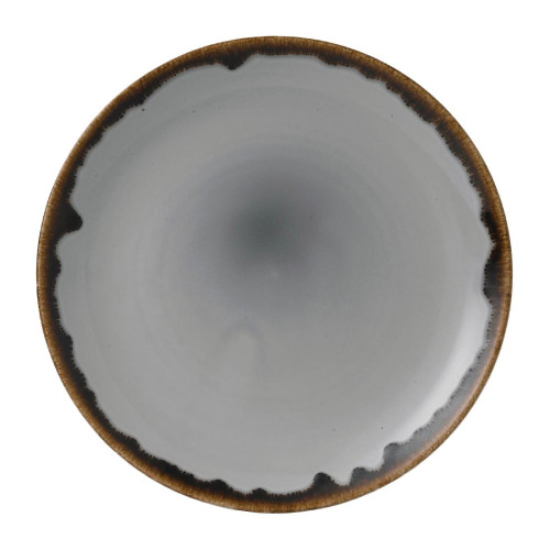 Dudson Harvest Grey Coupe Plate - 10 1/4" (Box 12) (Direct)