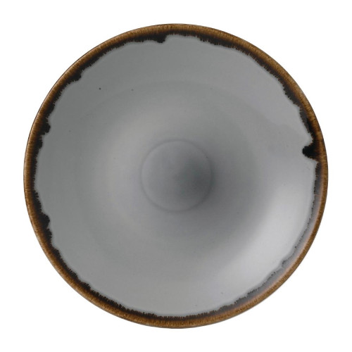 Dudson Harvest Grey Deep Coupe Plate - 10" (Box 12) (Direct)