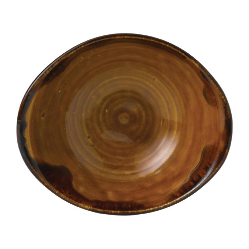 Dudson Harvest Brown Deep Bowl - 7 7/8x6 5/8" (Box 6) (Direct)
