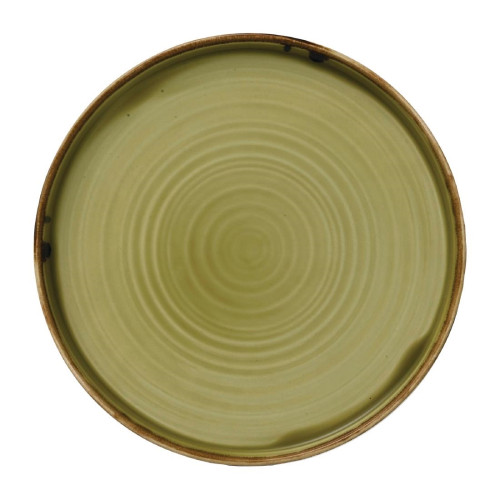 Dudson Harvest Green Walled Plate - 8.67" (Box 6) (Direct)