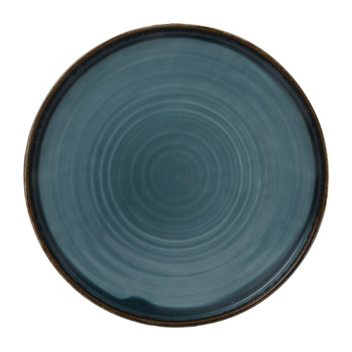 Dudson Harvest Blue Walled Plate - 8.67" (Box 6) (Direct)