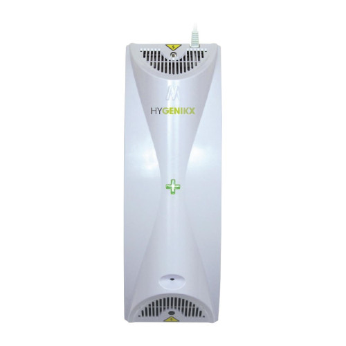 HyGenikx for Bin/Refuse Areas White Finish Silver/Grey End Cap Lamp (Direct)