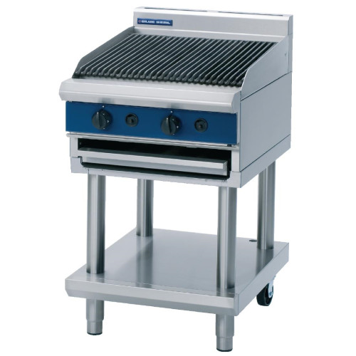 Blue Seal - 24" 2 Burner Char Grill & Stand - LPG (Direct)