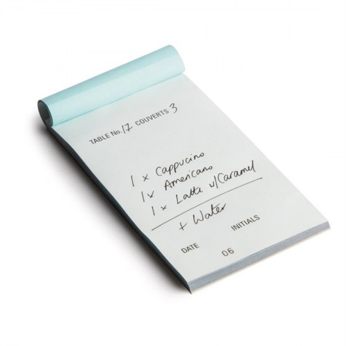 Duplicate Restaurant Pad White Non Carbon Large (Box 50)