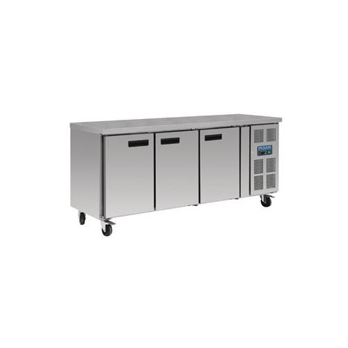 Polar Counter Gastro Freezer 3 Doors - 417Ltr (M)