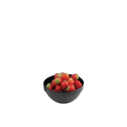 APS Frames Melamine Bowl Black 0.5Ltr. 140mm dia. H65mm