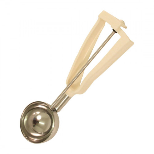 BonzerÂ® Litegrip Portioner, Ivory, Stainless Steel, Size 10, 96ml