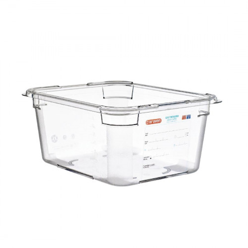 Araven PC GN Containers - 1/2 150mm 9.5Ltr