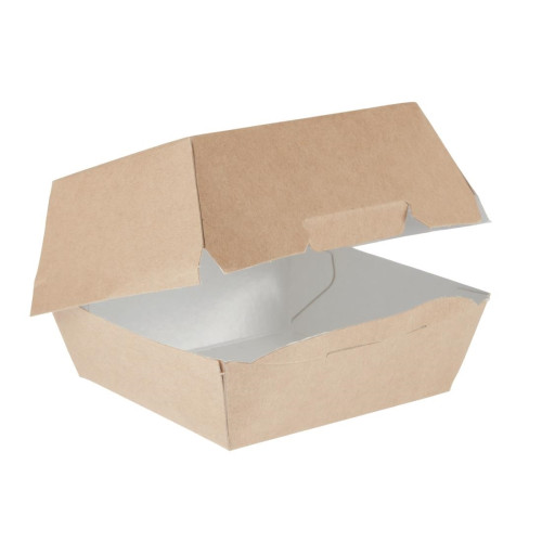 Kraft Natural Burger Boxes Standard (Case 250)