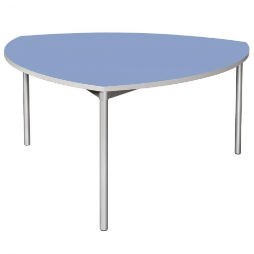 Enviro Indoor Dining Table 1500mm Shield 710mmh (Pastel Blue) (Direct)