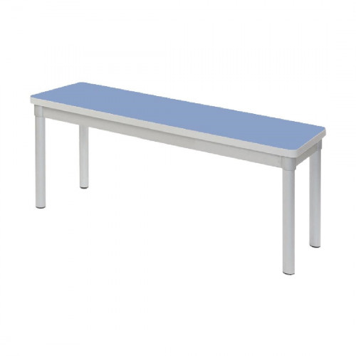 Enviro Indoor Dining Bench 1000x330x430mmh (Pastel Blue) (Direct)