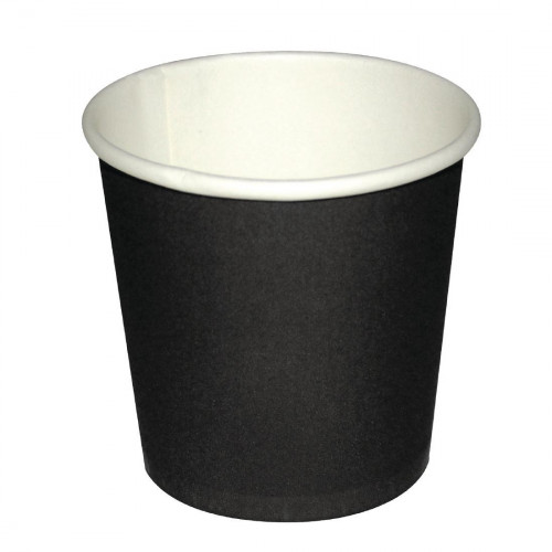 Fiesta Espresso Cups Single Wall Black - 114ml (4oz) (Box 1000)