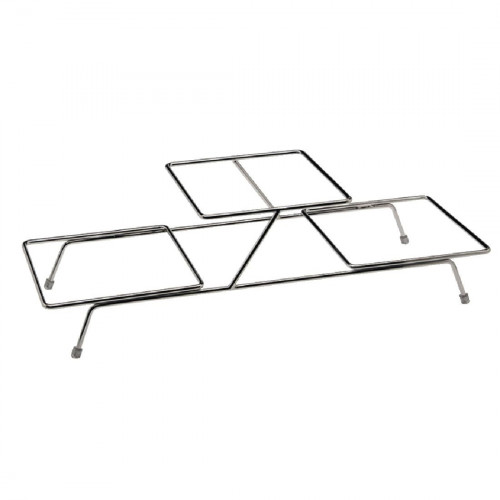 Float 3 Bowl Stand Chrome - 555x190mm