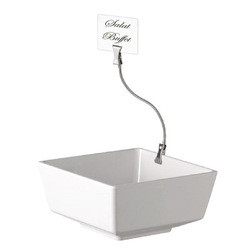 Casual Plastic Sign - 77x52mm (Pack 10)