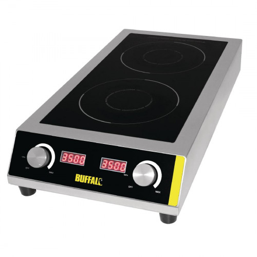 Buffalo Heavy Duty Electric Double Induction Hob
