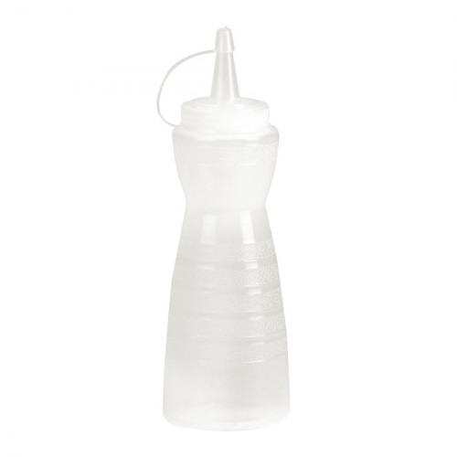 Vogue Clear Lidded Sauce Bottle 340ml/12oz