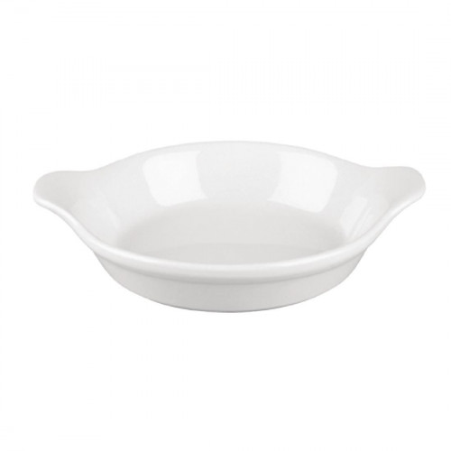 Churchill Cookware Round Eared Dish - 126x152mm 5x6" 180ml 6.3oz (Box 6)