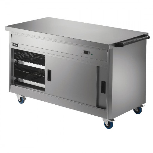 Lincat Panther Hot Cupboard & Plain Top Gastronorm capacity: 7 x 1/1, 150mm Fan Assisted (900h x 1450w x 800