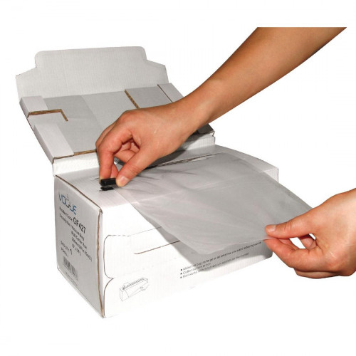 Vogue Vacuum Bag Roll Cutter Box - 200mm x 15m