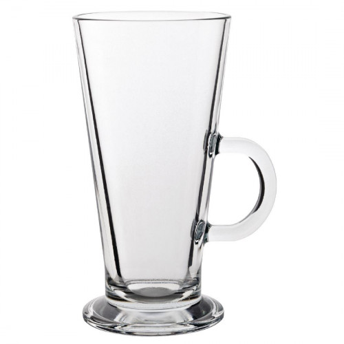 Latte Coffee Glass Toughened - 370ml 13oz (Box 6)
