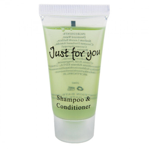 Just for You Shampoo & Conditioner - 20ml (100 Tubes)