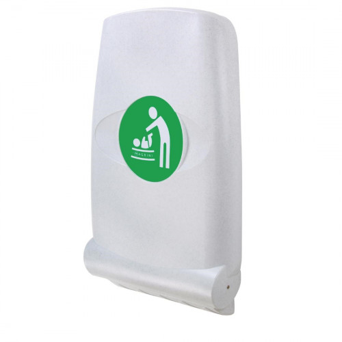 Magrini White Vertical Baby Changer