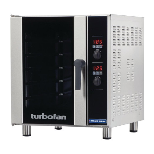 Blue Seal Turbofan Digital Convection Oven - 5 x 1/1 GN (Direct)