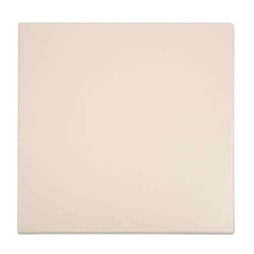Bolero Square 600mm Table Top White