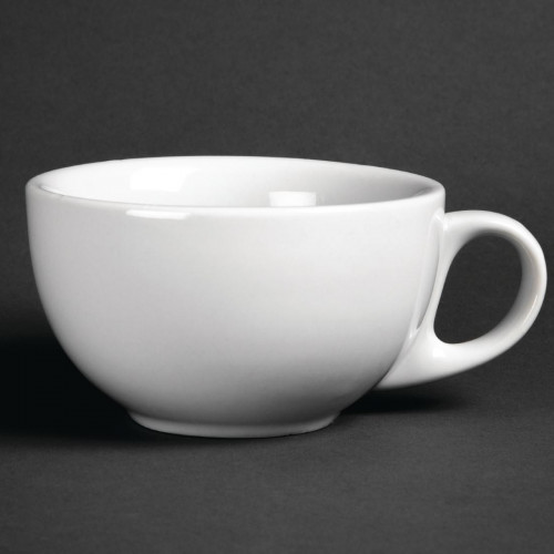 CUP /ATHENA -HOTELWARE WHITE CAPPUCCINO CUP - 285ml/10oz -per box of 12 - GG870