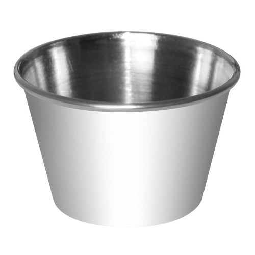 Stainless Steel 70ml Sauce Cups Per Case 12