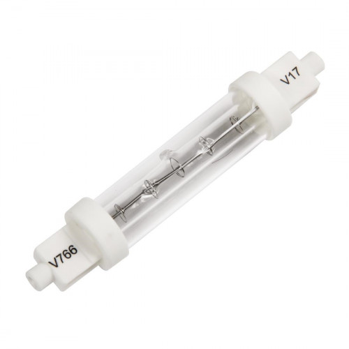 200W Jacketed IR Quartz Bulb 118mm