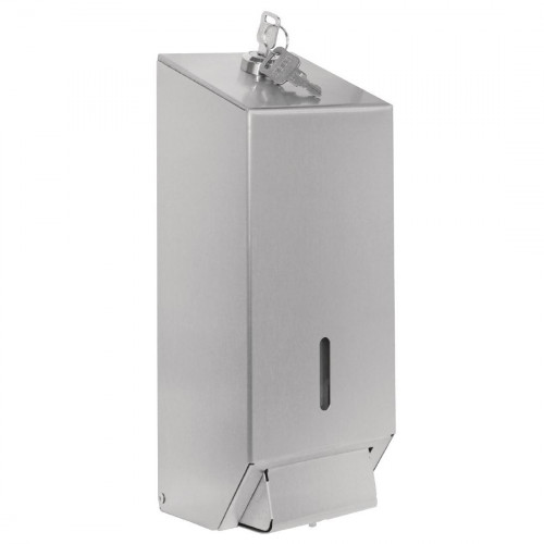 Jantex Stainless Steel Soap Dispenser 1 Ltr