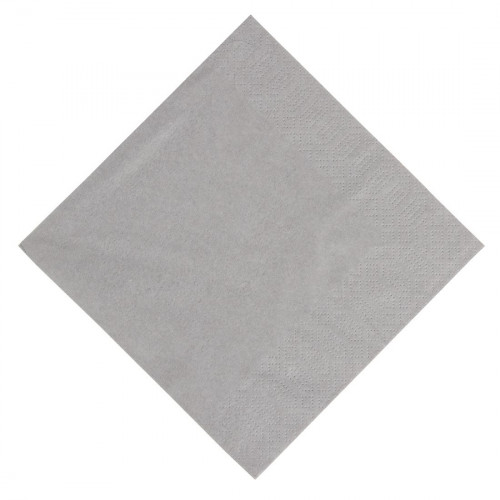 Duni Granite grey Napkins 33cm 3 ply per case of 1000