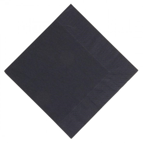 Duni Lunch Napkin Black 330mm per 1000