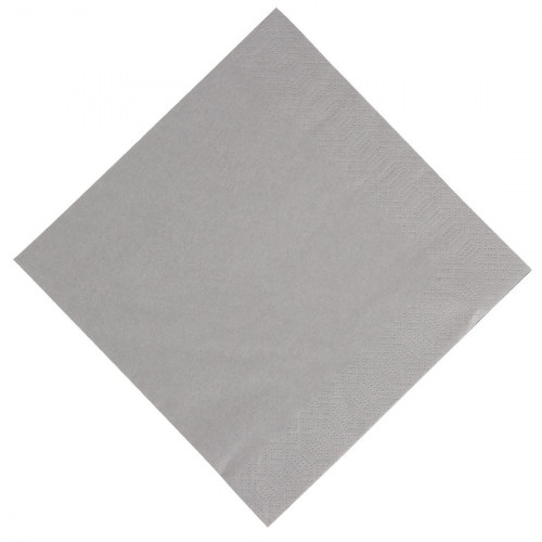 Duni Dinner Napkin 400mm Granite Grey per 1000