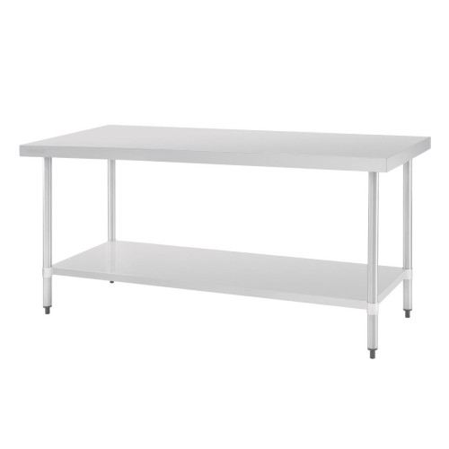 Vogue Stainless Steel Table - 1800x700x900mm