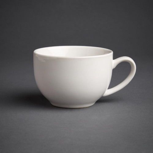 Olympia Cafe Cappuccino Cups White 340ml 12oz