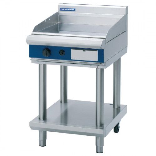 Blue Seal Evolution Griddle with Leg Stand Nat Gas - 600mm (Direct)