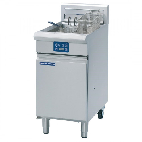 Blue Seal Evolution Single Tank Fryer with Elec Controls Electric 450mm(Direct)