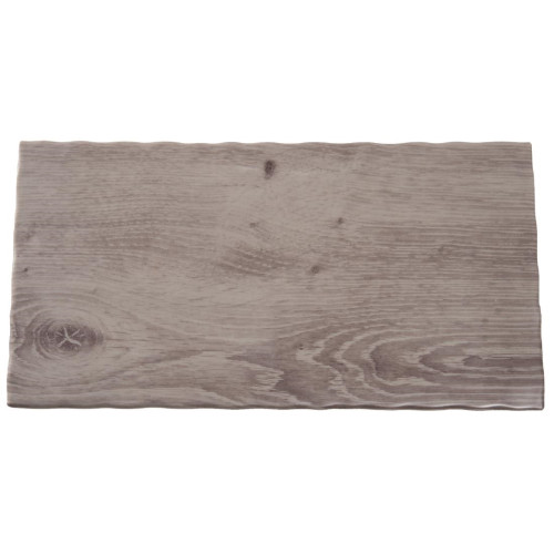 APS Wood Effect Melamine Tray - GN 1/3
