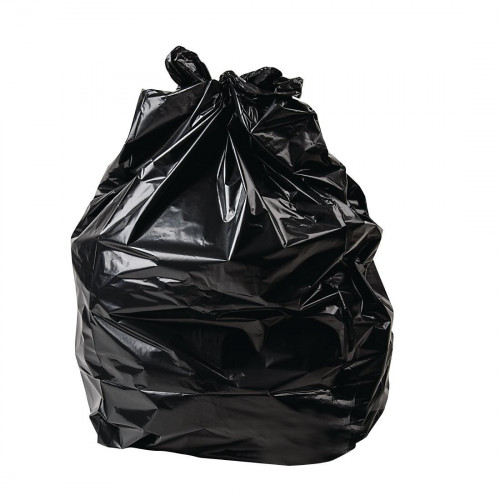 Jantex Heavy Duty Black Refuse Sacks - CHSA 80Ltr 15kg (Pack 200)