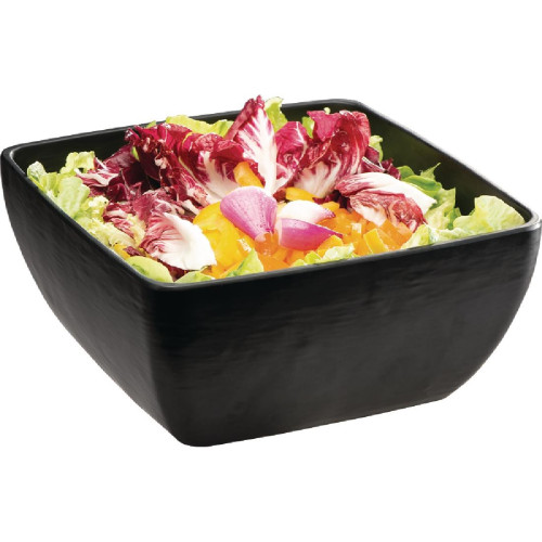 APS Melamine Slate Effect Bowl - 3.8Ltr 250x250x120mm 10x10x4 3/4"